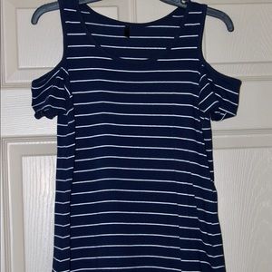 Cold shoulder blouse